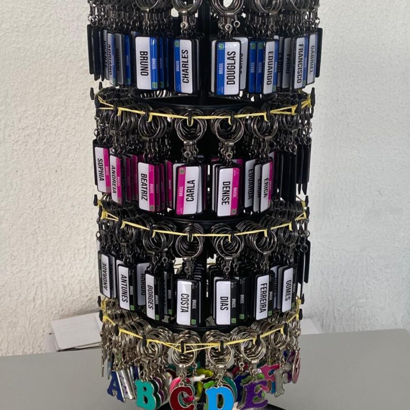 Kit de Chaveiros de Nomes